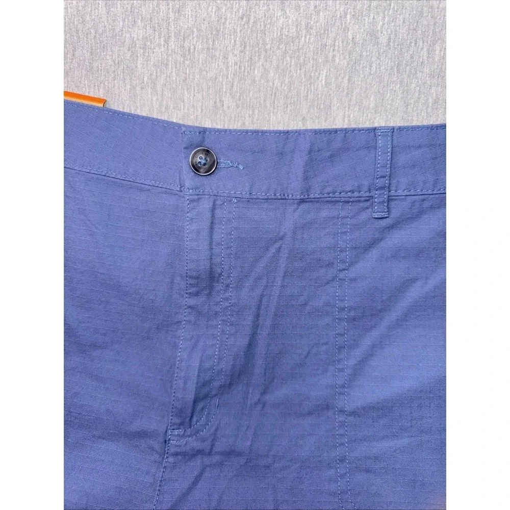 Eddie Bauer Women's Ripstop Shorts Size 16 Blue NWT Outdoor Hiking Casual